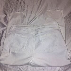 White skinny ankle jeans 18